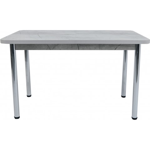 Обеденный раздвижной стол, серый